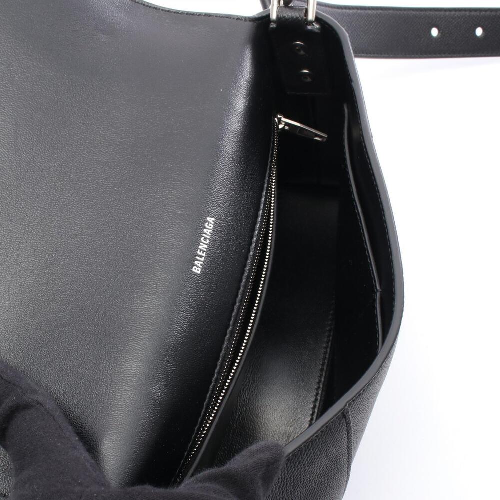 Balenciaga Downtown XS Shoulder Bag Leather Black - Picture 3 of 6